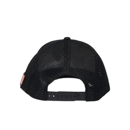 Black Mesh Back Hat