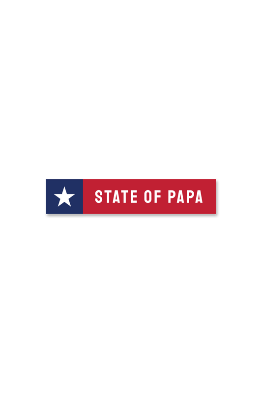 State of Papa Sticker