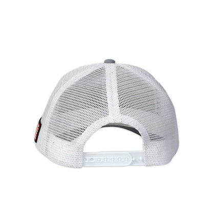 Grey/White Mesh Back Hat